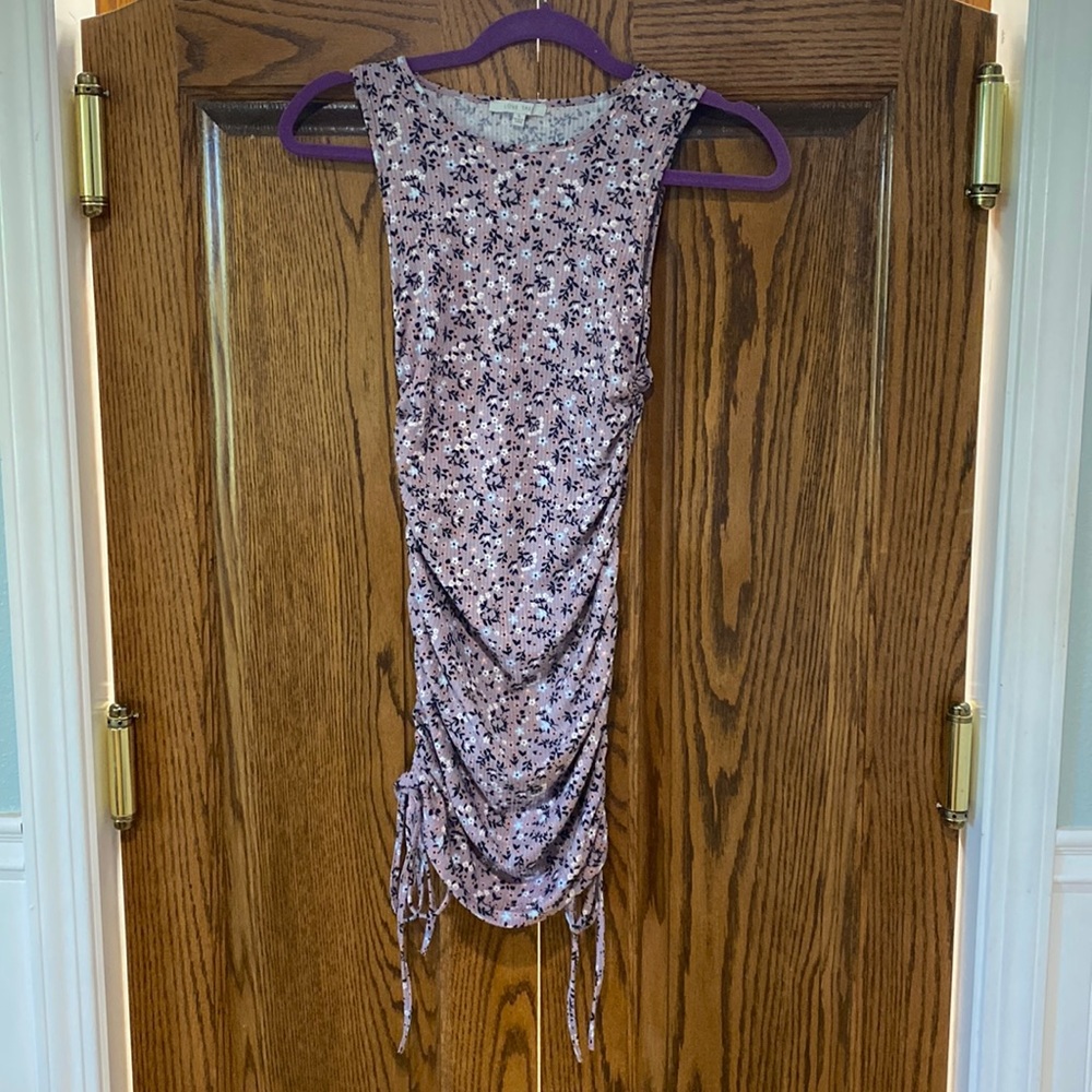 Purple flower mini